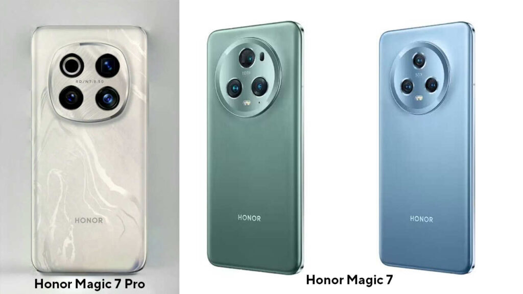 Honor Magic 7 and magic 7 pro